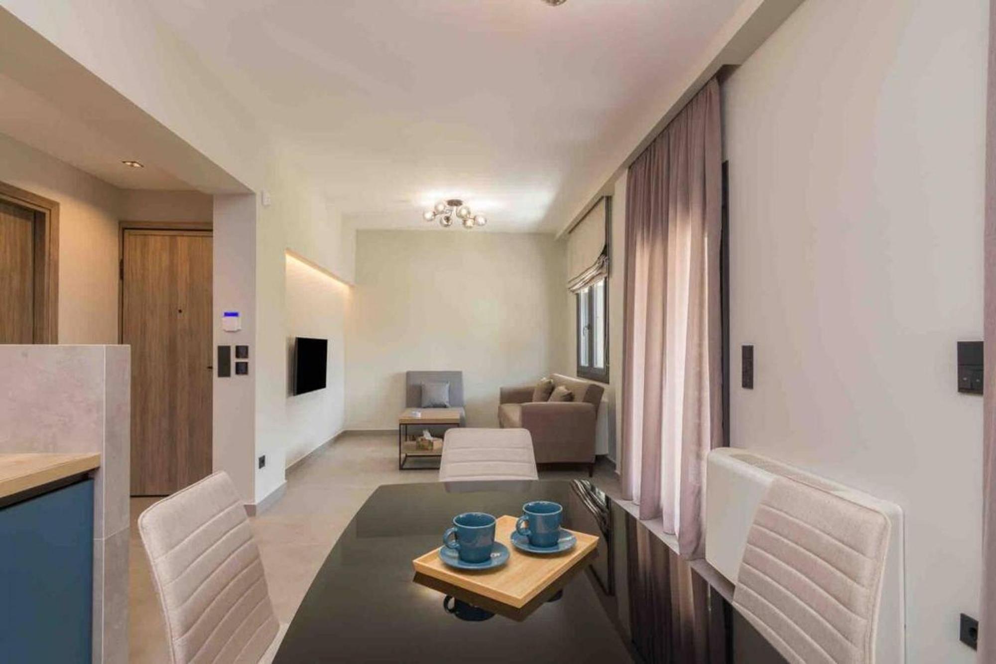 Ferienwohnung Blue Pearl At Glufada Sea Side Athen Exterior foto